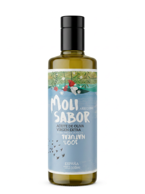 Olijfolie Arbequina MoliSabor 500ml